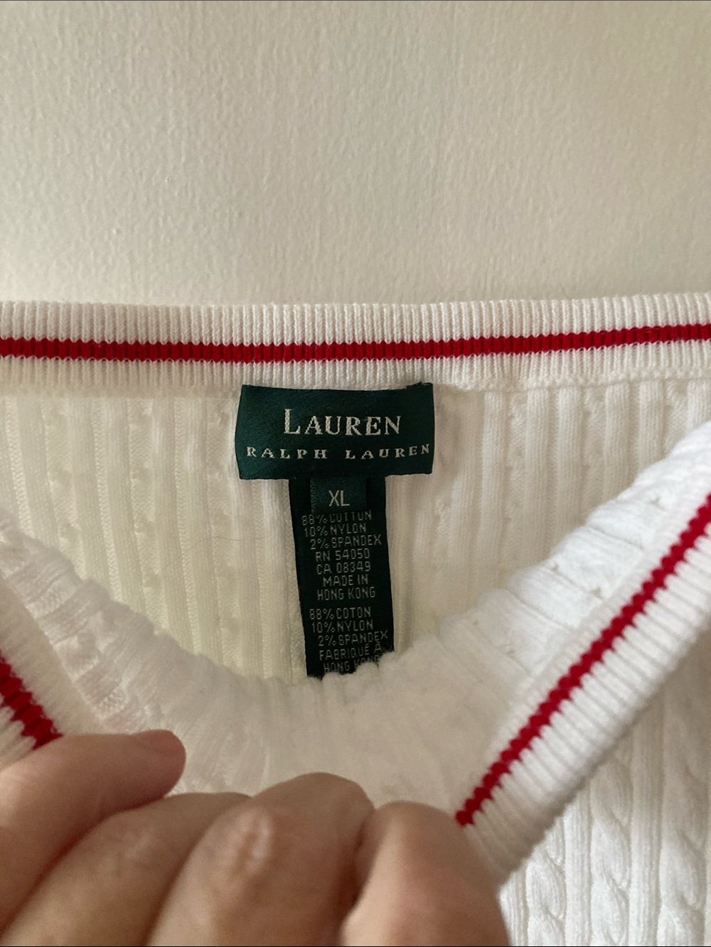 Ralph Lauren ribbed knit tank top - Picture 4 of 5